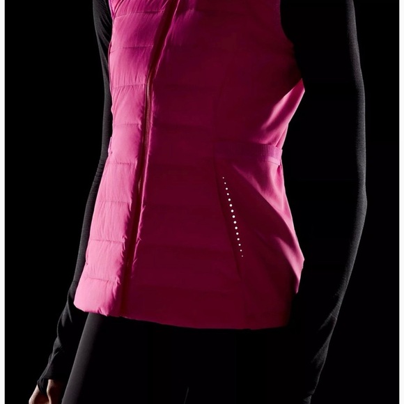 Lululemon Athletica Hot Pink Quilted Vest - Picture 6 of 12